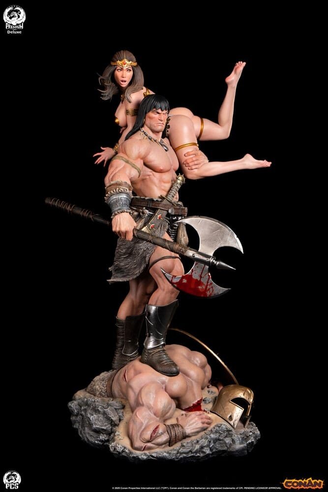 PCS Conan the Barbarian Statue 1/4 Conan Deluxe Edition 63 cm PCS Conan the Barbarian Statue 1/4 Conan Deluxe Edition 63 cm