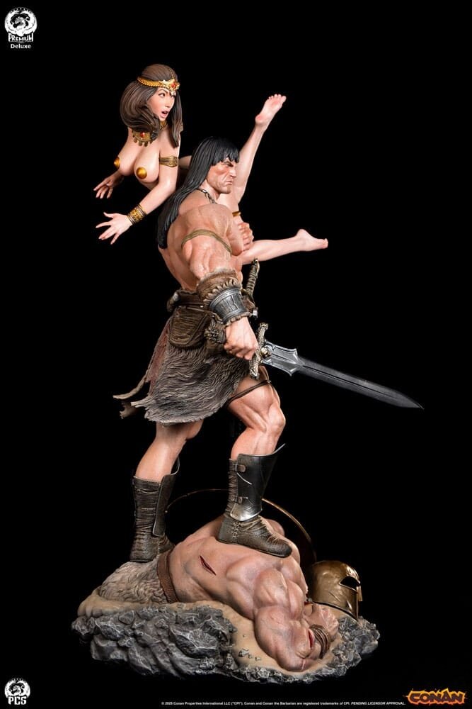 PCS Conan the Barbarian Statue 1/4 Conan Deluxe Edition 63 cm PCS Conan the Barbarian Statue 1/4 Conan Deluxe Edition 63 cm
