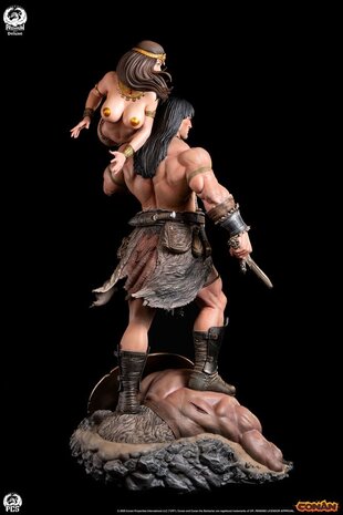 PCS Conan the Barbarian Statue 1/4 Conan Deluxe Edition 63 cm PCS Conan the Barbarian Statue 1/4 Conan Deluxe Edition 63 cm