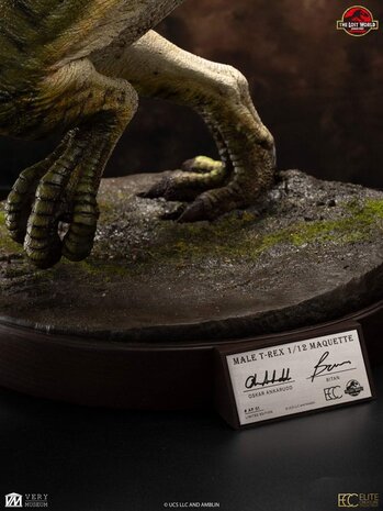 Elite Creature Collectibles The Lost World: Jurassic Park Maquette 1/12 Tyrannosaur Buck 48 cm Elite Creature Collectibles The Lost World: Jurassic Park Maquette 1/12 Tyrannosaur Buck 48 cm