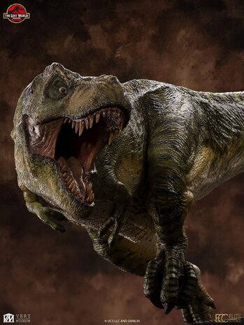 Elite Creature Collectibles The Lost World: Jurassic Park Maquette 1/12 Tyrannosaur Buck 48 cm Elite Creature Collectibles The Lost World: Jurassic Park Maquette 1/12 Tyrannosaur Buck 48 cm