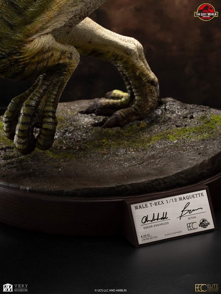 Elite Creature Collectibles The Lost World: Jurassic Park Maquette 1/12 Tyrannosaur Buck 48 cm Elite Creature Collectibles The Lost World: Jurassic Park Maquette 1/12 Tyrannosaur Buck 48 cm