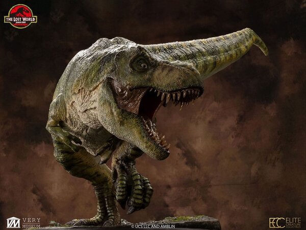 Elite Creature Collectibles The Lost World: Jurassic Park Maquette 1/12 Tyrannosaur Buck 48 cm Elite Creature Collectibles The Lost World: Jurassic Park Maquette 1/12 Tyrannosaur Buck 48 cm