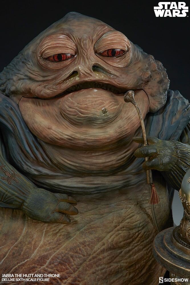 Sideshow Collectibles Star Wars Episode VI Action Figure 1/6 Jabba the Hutt & Throne Deluxe 34 cm Sideshow Collectibles Star Wars Episode VI Action Figure 1/6 Jabba the Hutt & Throne Deluxe 34 cm