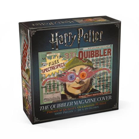 The Noble Collection Harry Potter The Quibbler Magazine Cover Puzzle (1000 pieces) The Noble Collection Harry Potter The Quibbler Magazine Cover Puzzle (1000 pieces)