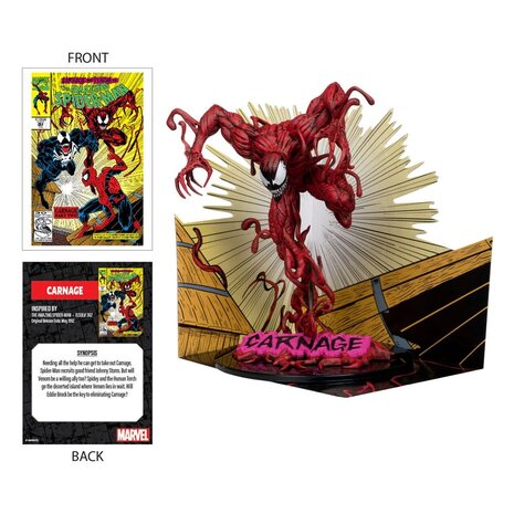 McFarlane Toys Marvel Collection PVC Statue 1/10 Carnage (The Amazing Spider-Man #362) 18 cm McFarlane Toys Marvel Collection PVC Statue 1/10 Carnage (The Amazing Spider-Man #362) 18 cm