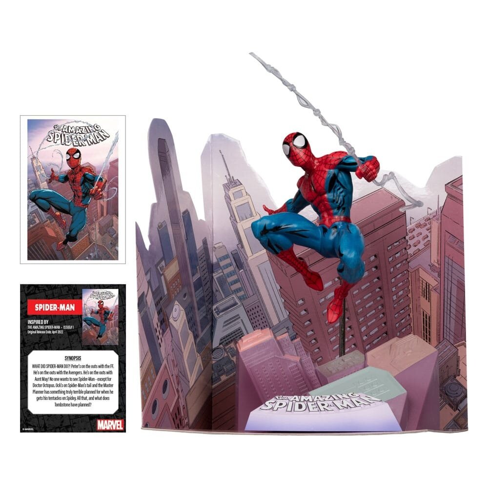 McFarlane Toys Marvel Collection PVC Statue 1/10 Spider-Man (The Amazing Spiderman #1) 17 cm McFarlane Toys Marvel Collection PVC Statue 1/10 Spider-Man (The Amazing Spiderman #1) 17 cm
