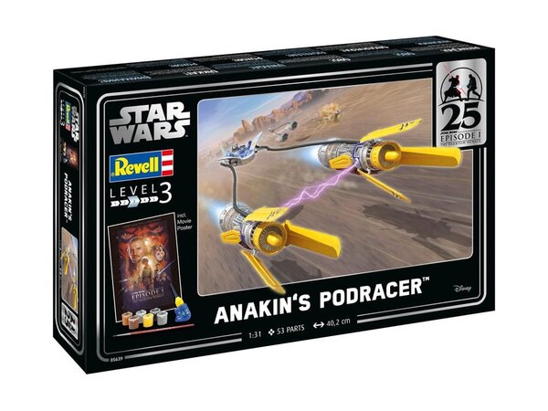 Revell Star Wars Episode I Model Kit 1/31 Anakin's Podracer 40 cm Revell Star Wars Episode I Model Kit 1/31 Anakin's Podracer 40 cm