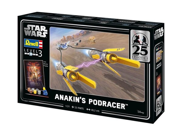 Revell Star Wars Episode I Model Kit 1/31 Anakin's Podracer 40 cm Revell Star Wars Episode I Model Kit 1/31 Anakin's Podracer 40 cm