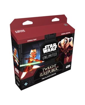 Fantasy Flight Games Star Wars Unlimited Twilight of the Republic Two-Player Starter Set Fantasy Flight Games Star Wars Unlimited Twilight of the Republic Two-Player Starter Set