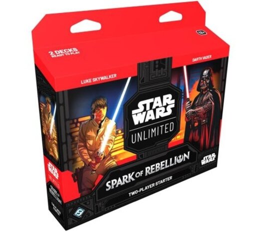 Fantasy Flight Games Star Wars Unlimited Spark of Rebellion Two-Player Starter Set Fantasy Flight Games Star Wars Unlimited Spark of Rebellion Two-Player Starter Set