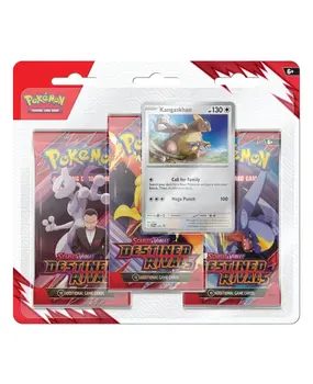 The Pokémon Company Pokémon Scarlet & Violet Destined Rivals Blister (3 Boosters) The Pokémon Company Pokémon Scarlet & Violet Destined Rivals Blister (3 Boosters)