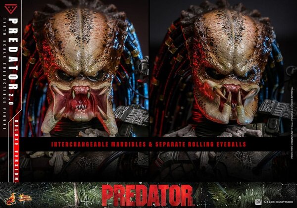 Hot Toys Predator Action Figure 1/6 Predator (2.0) Deluxe Version 34 cm Hot Toys Predator Action Figure 1/6 Predator (2.0) Deluxe Version 34 cm