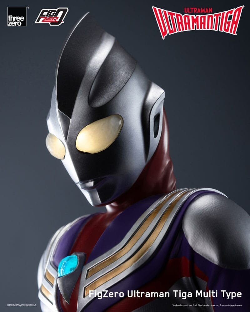 Threezero Ultraman Tiga FigZero Action Figure 1/6 Ultraman Tiga Multi Type 32 cm Threezero Ultraman Tiga FigZero Action Figure 1/6 Ultraman Tiga Multi Type 32 cm
