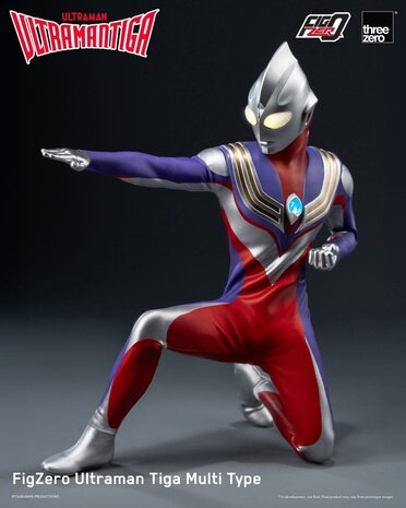 Threezero Ultraman Tiga FigZero Action Figure 1/6 Ultraman Tiga Multi Type 32 cm Threezero Ultraman Tiga FigZero Action Figure 1/6 Ultraman Tiga Multi Type 32 cm