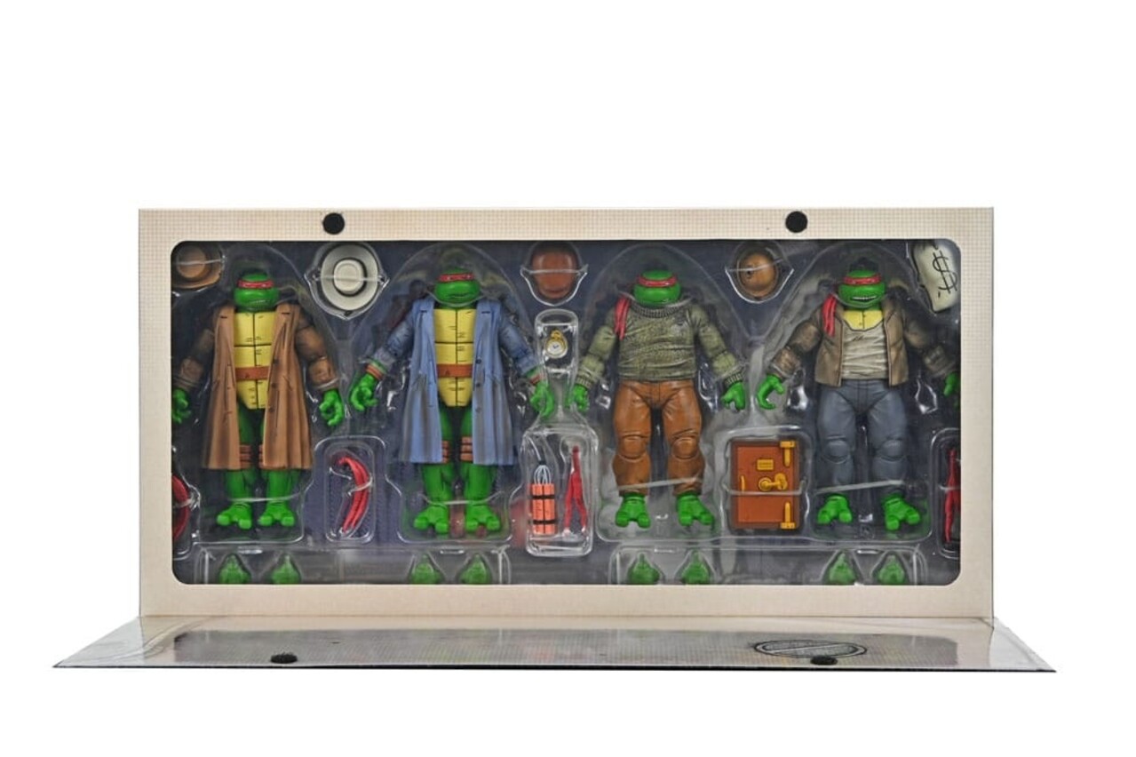 Neca Teenage Mutant Ninja Turtles Action Figure 4 Pack Gangster Turtles 18 cm Neca Teenage Mutant Ninja Turtles Action Figure 4 Pack Gangster Turtles 18 cm