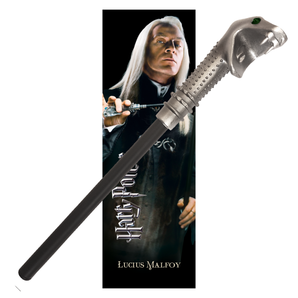 The Noble Collection Harry Potter Lucius Malfoy Pen & Bookmark The Noble Collection Harry Potter Lucius Malfoy Pen & Bookmark