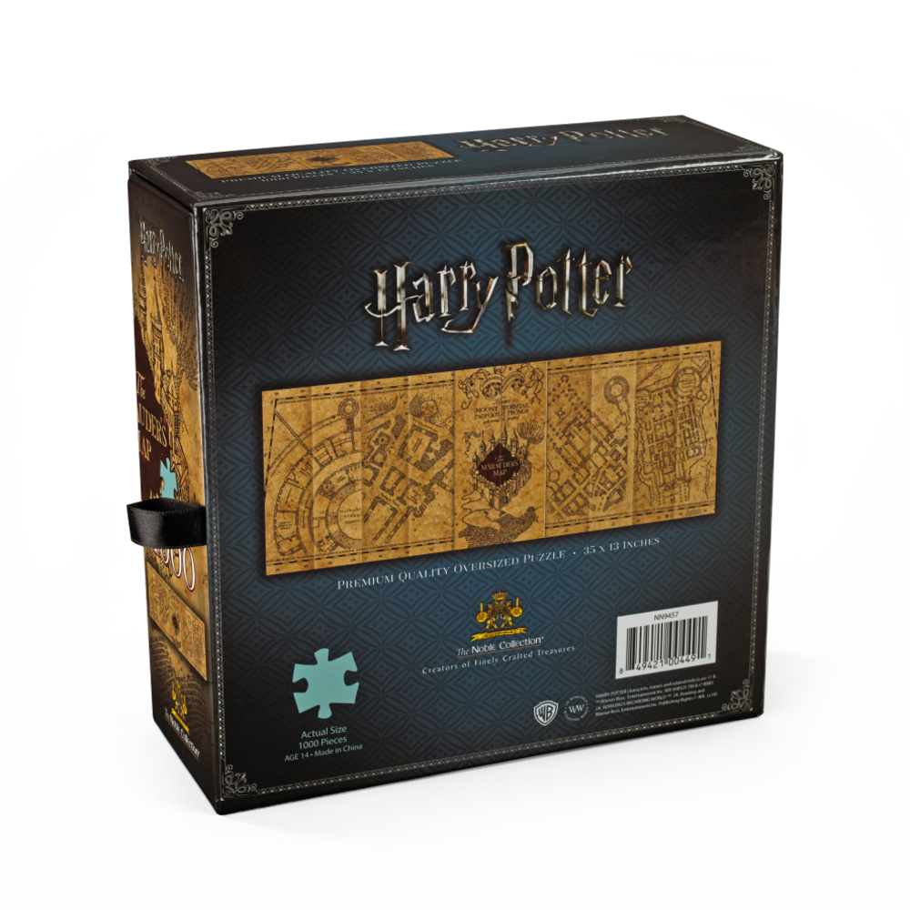 The Noble Collection Harry Potter The Marauder's Map Puzzel (1000 stukken) The Noble Collection Harry Potter The Marauder's Map Puzzel (1000 stukken)
