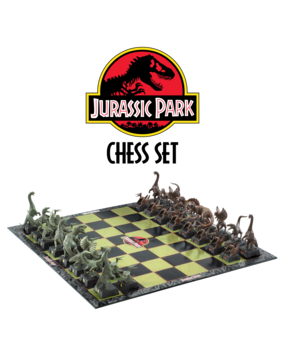 The Noble Collection Jurassic Park Chess Set Dinosaurs The Noble Collection Jurassic Park Chess Set Dinosaurs