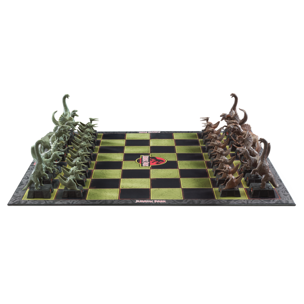 The Noble Collection Jurassic Park Chess Set Dinosaurs The Noble Collection Jurassic Park Chess Set Dinosaurs
