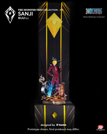 Tsume Art One Piece Statue 1/4 The Monster Trio Collection Sanji Tsume Art One Piece Statue 1/4 The Monster Trio Collection Sanji