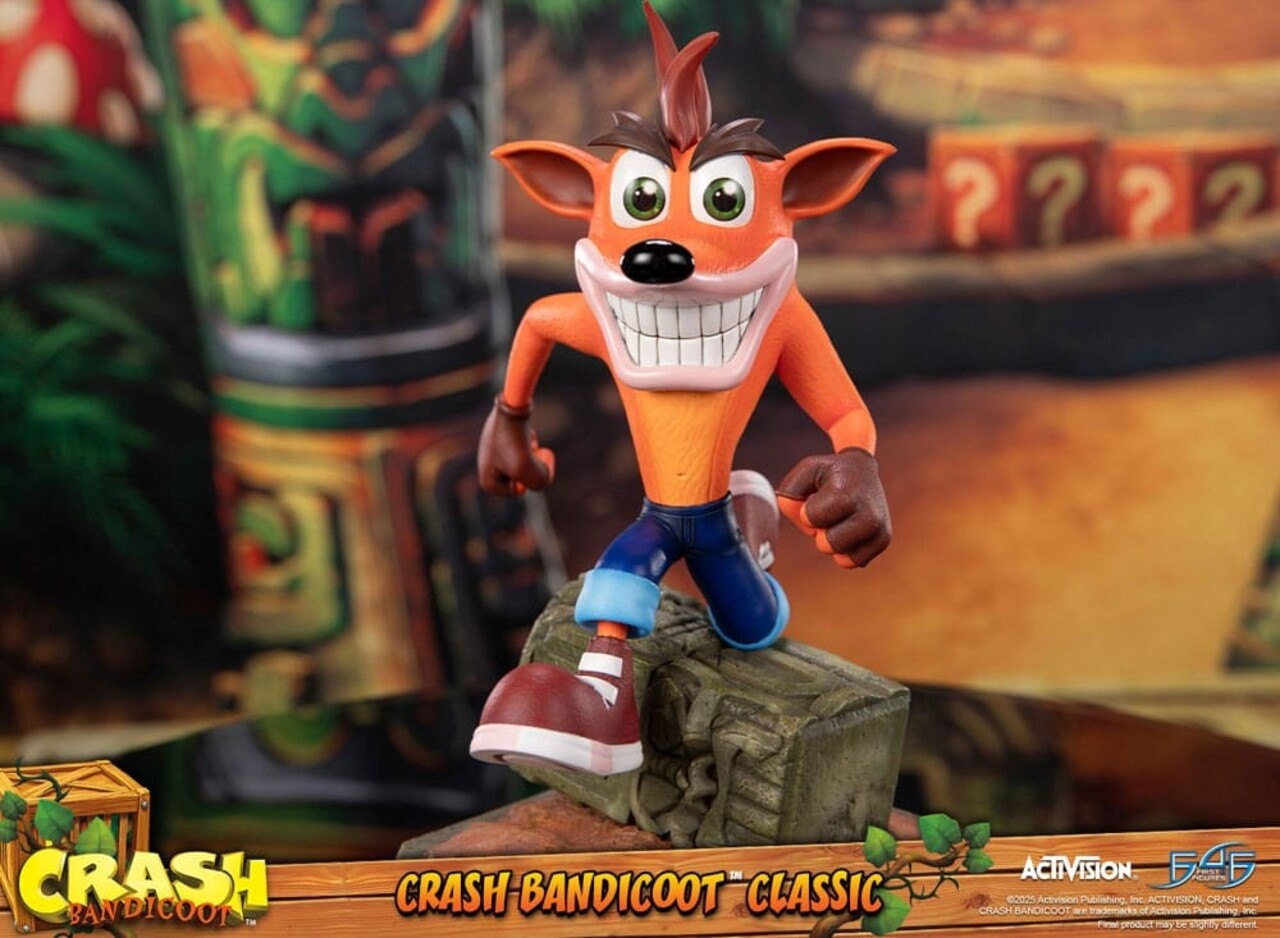 First 4 Figures Crash Bandicoot Statue Crash Bandicoot Classic 32 cm First 4 Figures Crash Bandicoot Statue Crash Bandicoot Classic 32 cm