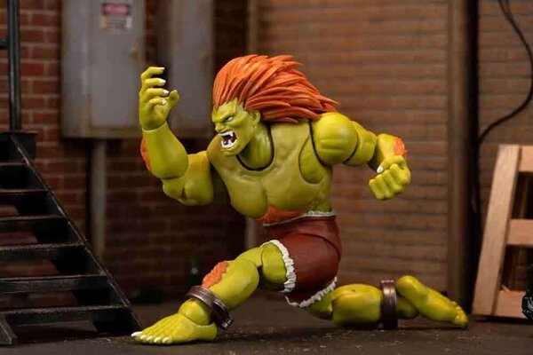 Jada Toys Ultra Street Fighter II: The Final Challengers Action Figure 1/12 Blanka Jada Toys Ultra Street Fighter II: The Final Challengers Action Figure 1/12 Blanka