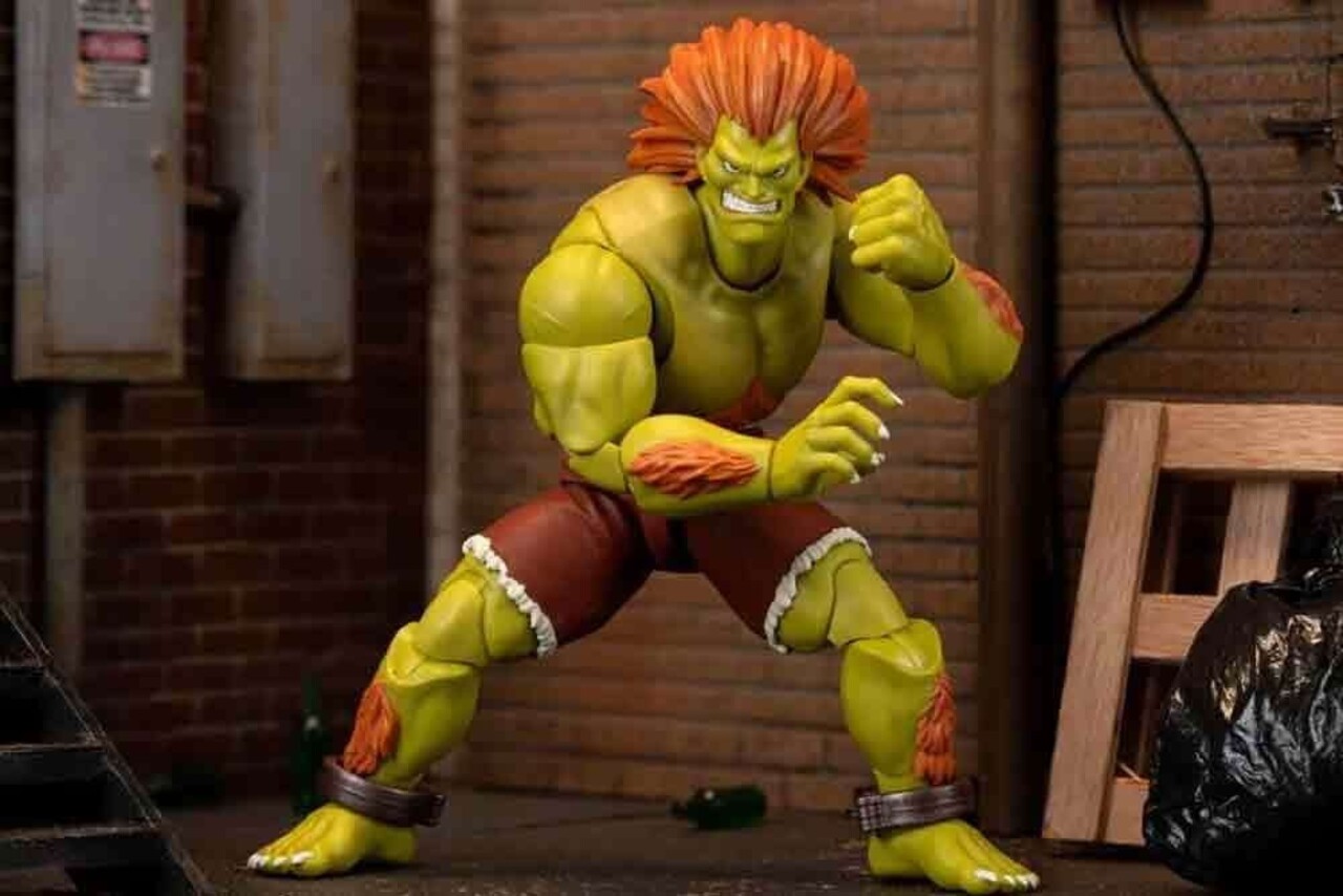 Jada Toys Ultra Street Fighter II: The Final Challengers Action Figure 1/12 Blanka Jada Toys Ultra Street Fighter II: The Final Challengers Action Figure 1/12 Blanka