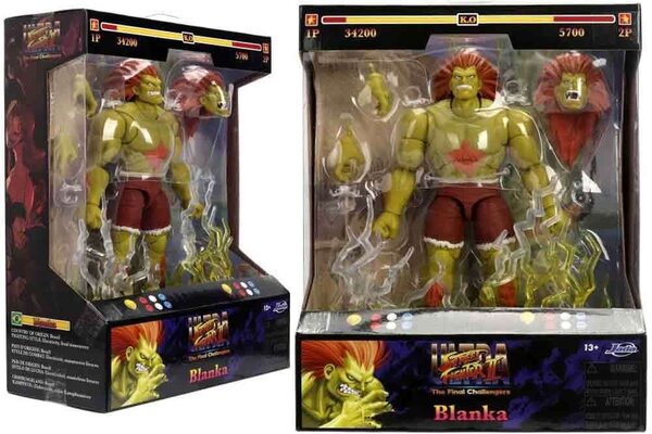 Jada Toys Ultra Street Fighter II: The Final Challengers Action Figure 1/12 Blanka Jada Toys Ultra Street Fighter II: The Final Challengers Action Figure 1/12 Blanka