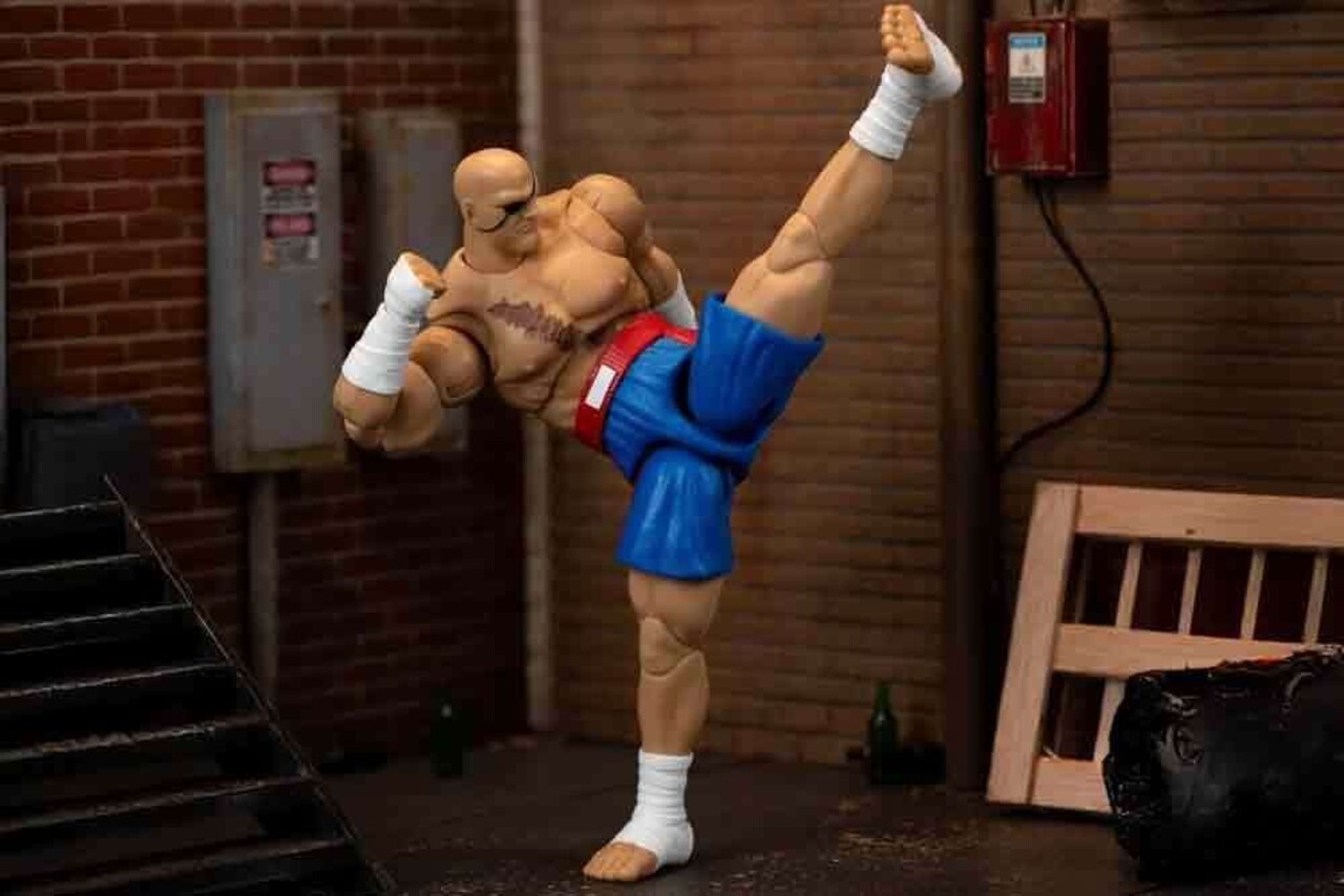 Jada Toys Ultra Street Fighter II: The Final Challengers Action Figure 1/12 Sagat Jada Toys Ultra Street Fighter II: The Final Challengers Action Figure 1/12 Sagat