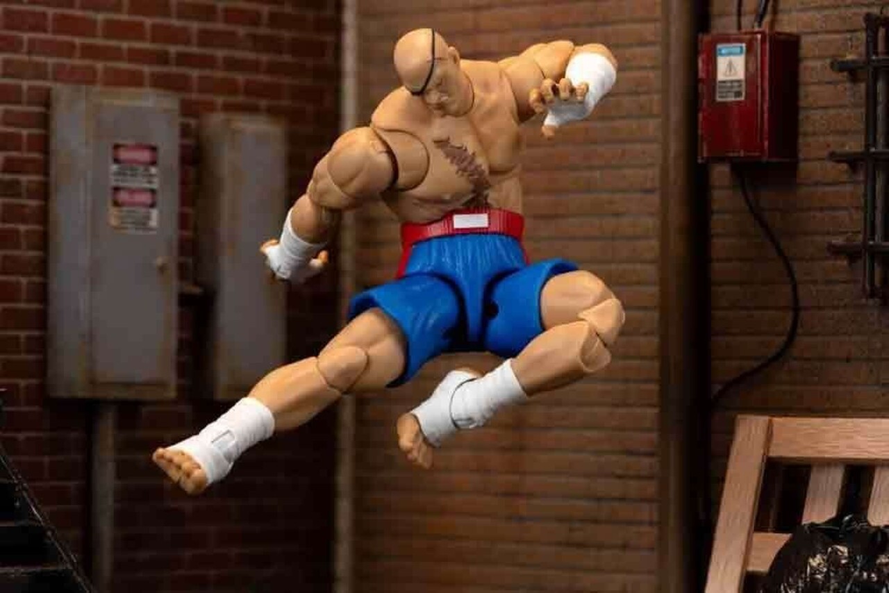 Jada Toys Ultra Street Fighter II: The Final Challengers Action Figure 1/12 Sagat Jada Toys Ultra Street Fighter II: The Final Challengers Action Figure 1/12 Sagat