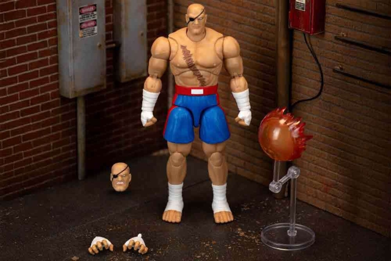 Jada Toys Ultra Street Fighter II: The Final Challengers Action Figure 1/12 Sagat Jada Toys Ultra Street Fighter II: The Final Challengers Action Figure 1/12 Sagat