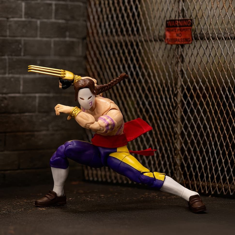 Jada Toys Ultra Street Fighter II: The Final Challengers Action Figure 1/12 Vega Jada Toys Ultra Street Fighter II: The Final Challengers Action Figure 1/12 Vega