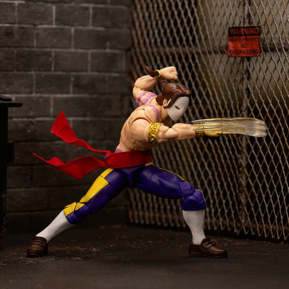 Jada Toys Ultra Street Fighter II: The Final Challengers Action Figure 1/12 Vega Jada Toys Ultra Street Fighter II: The Final Challengers Action Figure 1/12 Vega