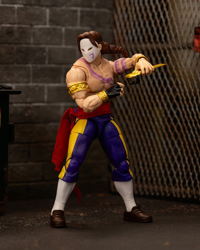 Jada Toys Ultra Street Fighter II: The Final Challengers Action Figure 1/12 Vega Jada Toys Ultra Street Fighter II: The Final Challengers Action Figure 1/12 Vega