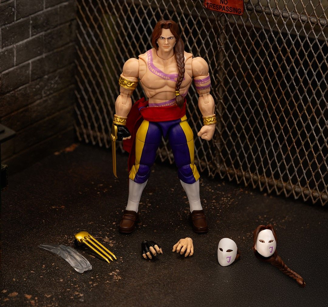 Jada Toys Ultra Street Fighter II: The Final Challengers Action Figure 1/12 Vega Jada Toys Ultra Street Fighter II: The Final Challengers Action Figure 1/12 Vega
