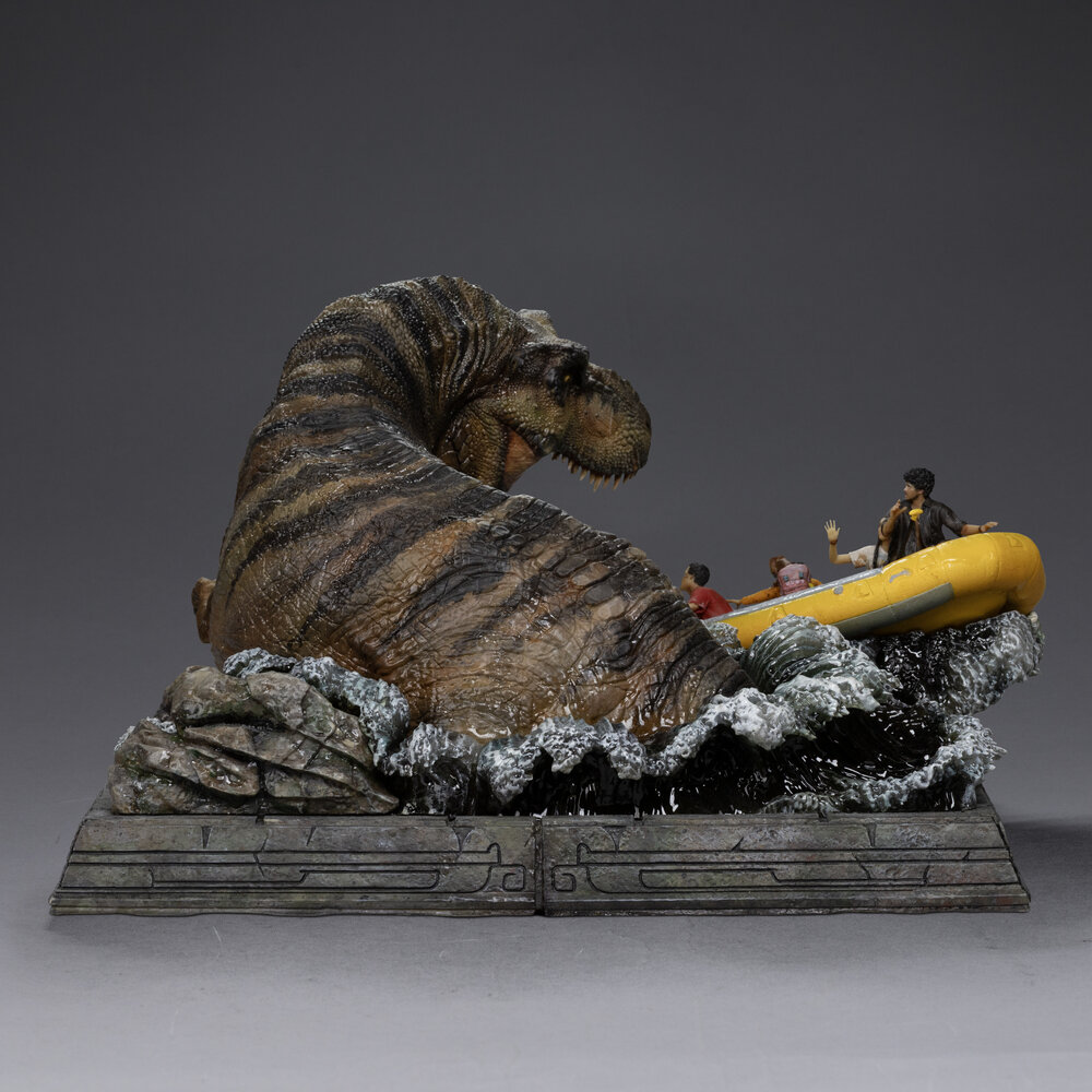 Iron Studios Jurassic World: Rebirth Demi Art Scale Statue 1/20 T-Rex River Attack 22 cm Iron Studios Jurassic World: Rebirth Demi Art Scale Statue 1/20 T-Rex River Attack 22 cm