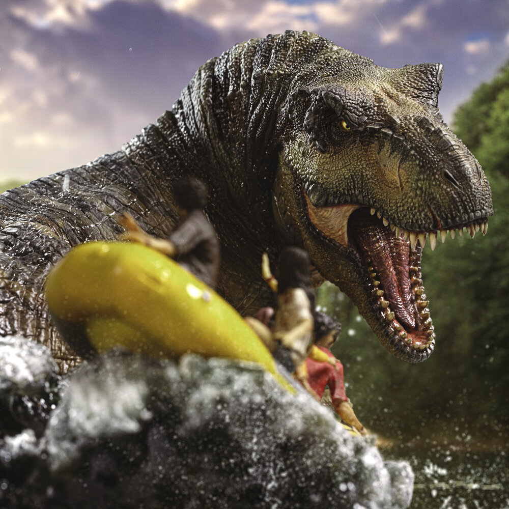 Iron Studios Jurassic World: Rebirth Demi Art Scale Statue 1/20 T-Rex River Attack 22 cm Iron Studios Jurassic World: Rebirth Demi Art Scale Statue 1/20 T-Rex River Attack 22 cm