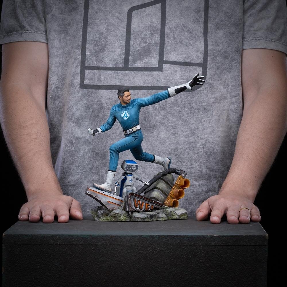 Iron Studios Fantastic Four Art Scale Statue 1/10 Mr. Fantastic and H.E.R.B.I.E 26 cm Iron Studios Fantastic Four Art Scale Statue 1/10 Mr. Fantastic and H.E.R.B.I.E 26 cm