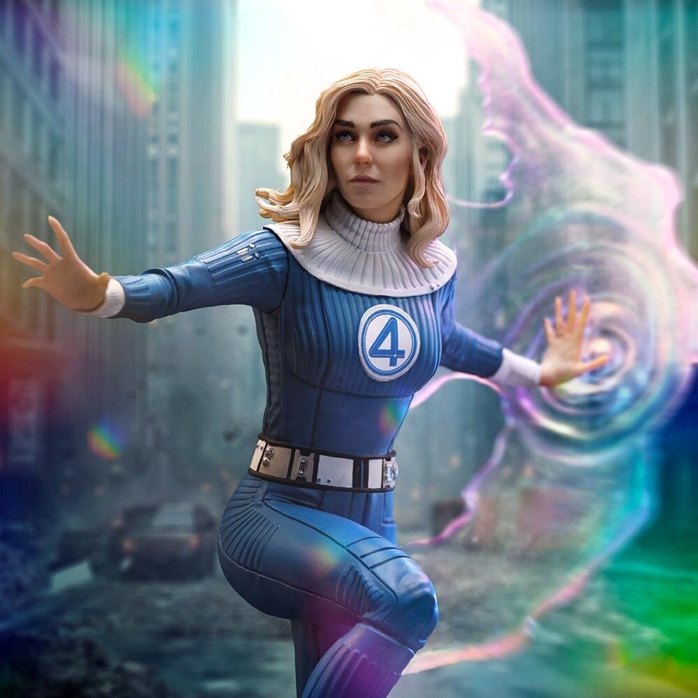 Iron Studios Fantastic Four Art Scale Statue 1/10 Invisible Woman and Franklin 28 cm Iron Studios Fantastic Four Art Scale Statue 1/10 Invisible Woman and Franklin 28 cm