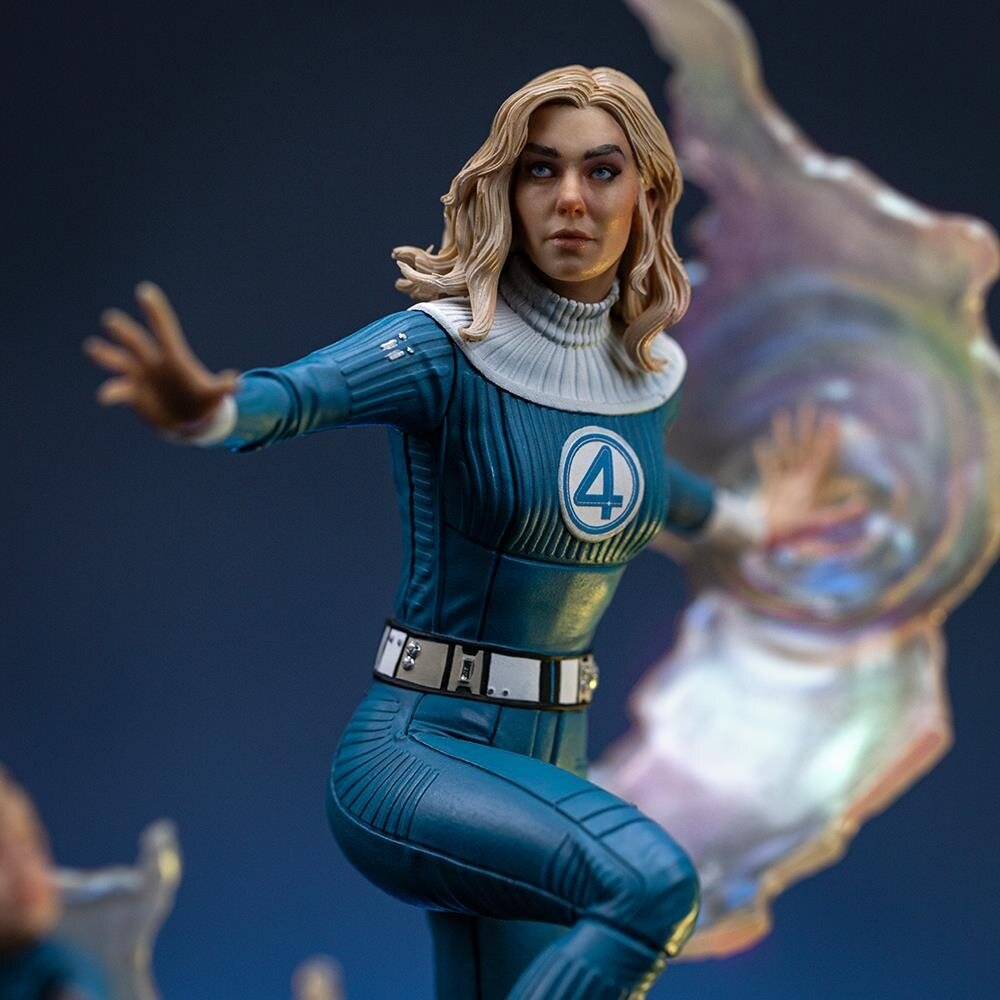 Iron Studios Fantastic Four Art Scale Statue 1/10 Invisible Woman and Franklin 28 cm Iron Studios Fantastic Four Art Scale Statue 1/10 Invisible Woman and Franklin 28 cm