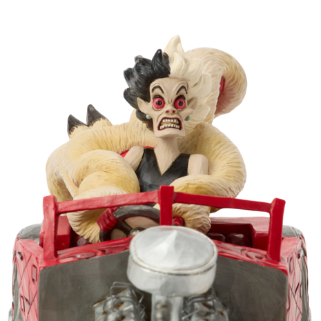 Disney Traditions 101 Dalmatiërs Cruella Driving De Vil-ishl 13 cm Disney Traditions 101 Dalmatiërs Cruella Driving De Vil-ishl 13 cm