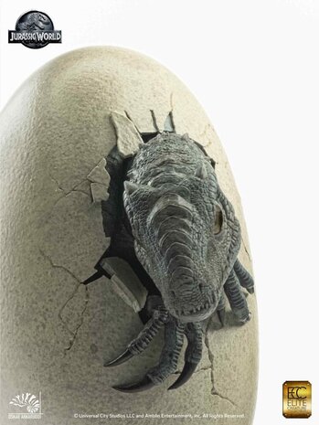 Elite Creature Collectibles Jurassic World Set of 3 Statues 1/2 Hatching Indominus Rex 13 cm Elite Creature Collectibles Jurassic World Set of 3 Statues 1/2 Hatching Indominus Rex 13 cm