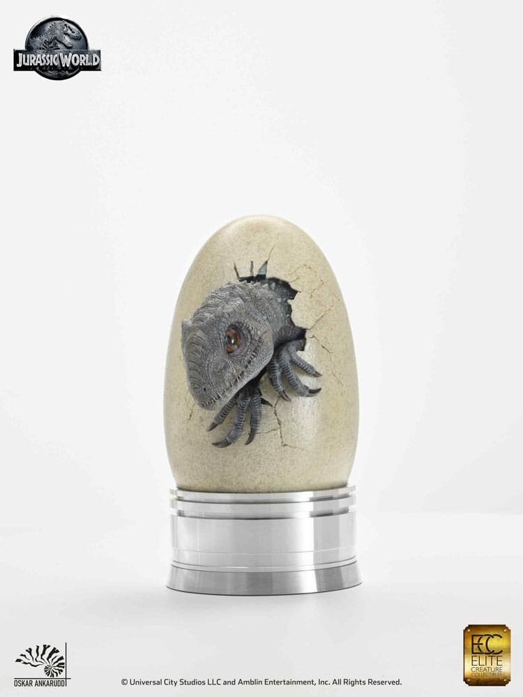 Elite Creature Collectibles Jurassic World Set of 3 Statues 1/2 Hatching Indominus Rex 13 cm Elite Creature Collectibles Jurassic World Set of 3 Statues 1/2 Hatching Indominus Rex 13 cm
