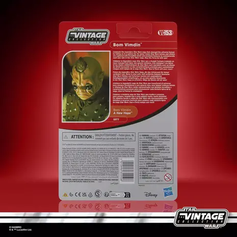 Hasbro Star Wars Episode IV Vintage Collection Action Figure Bom Vimdin 10 cm Hasbro Star Wars Episode IV Vintage Collection Action Figure Bom Vimdin 10 cm