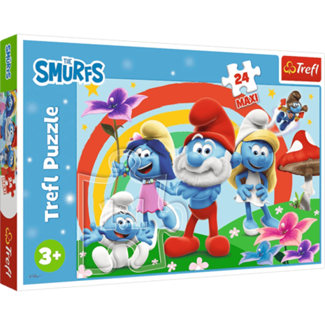 Puppy De Smurfen Maxi Puzzel (24 stukken) Puppy De Smurfen Maxi Puzzel (24 stukken)