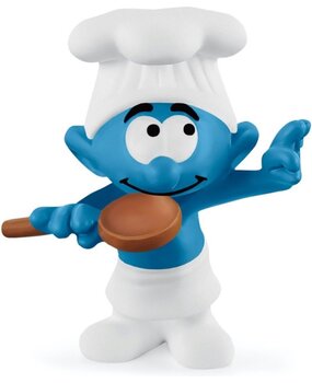 Schleich De Smurfen PVC Beeldje Koksmurf 6 cm Schleich De Smurfen PVC Beeldje Koksmurf 6 cm