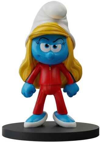 Blue Resin De Smurfen Beeldje Kung Fu Smurfin 11 cm Blue Resin De Smurfen Beeldje Kung Fu Smurfin 11 cm