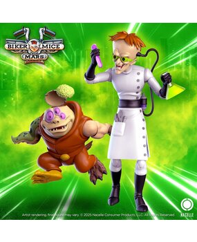 Nacelle Biker Mice From Mars Action Figure Karbunkle & Fred The Mutant 23 cm Nacelle Biker Mice From Mars Action Figure Karbunkle & Fred The Mutant 23 cm