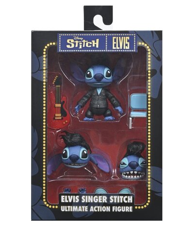 Neca Lilo & Stitch Action Figure Ultimate Singer Elvis Stitch 7 cm Neca Lilo & Stitch Action Figure Ultimate Singer Elvis Stitch 7 cm